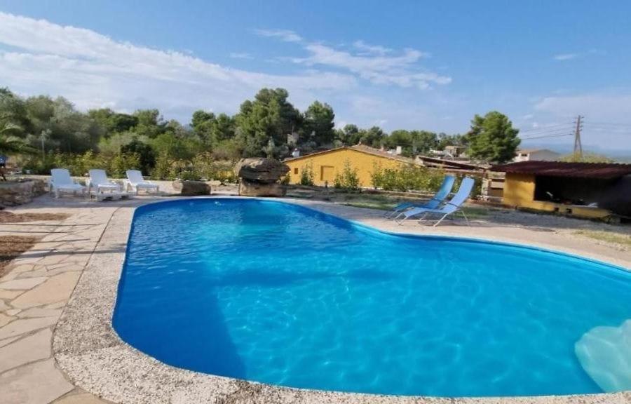 Casa Con Vistas, Piscina Y Animales De Granja, La Caseta Tarragona Buitenkant foto
